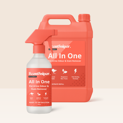 All In One: Pet Urine Stain & Odour Remover - Refill Concentrate